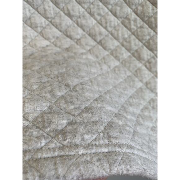 Orvis Womens Quilted Sweater Heather Pullover Diamond Pattern Mock Neck Cozy XS - Picture 11 of 11